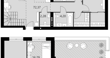 3-к. квартира, 111&nbsp;м²