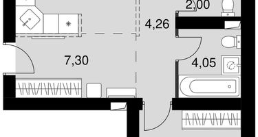 3-к. квартира, 59&nbsp;м²