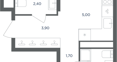 3-к. квартира, 59&nbsp;м²