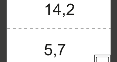 Студия, 27 м²