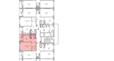 1-к. квартира, 41 м²