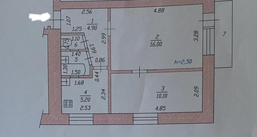 2-к. квартира, 41,5 м²
