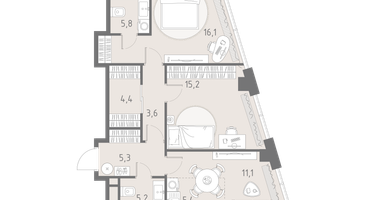 3-к. квартира, 72&nbsp;м²