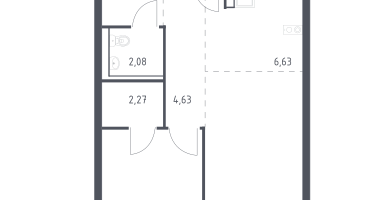 Студия, 48&nbsp;м²