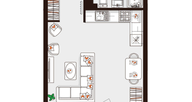 Студия, 31 м²