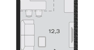 Студия, 22&nbsp;м²
