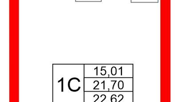 Студия, 21&nbsp;м²