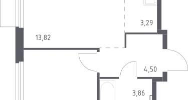 Студия, 35&nbsp;м²