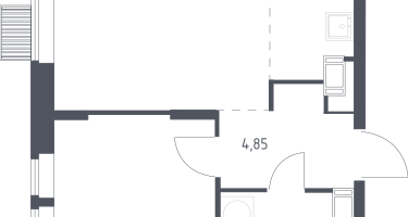 Студия, 41&nbsp;м²