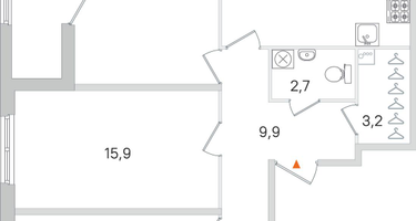 3-комнатная квартира, 89&nbsp;м²