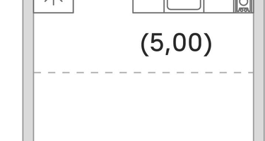 Студия, 22 м²