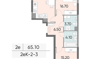 Студия, 65&nbsp;м²