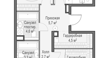4-к. квартира, 81&nbsp;м²