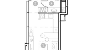 Студия, 29 м²