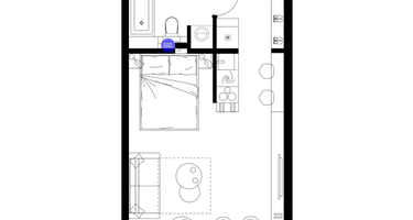 Студия, 36&nbsp;м²