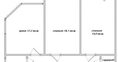 2-к. квартира, 71&nbsp;м²