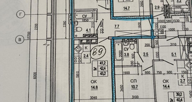 2-к. квартира, 45,2&nbsp;м²