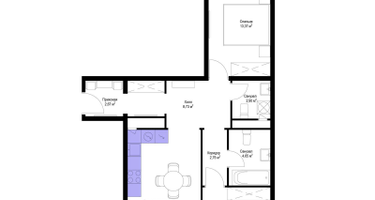 3-к. квартира, 65&nbsp;м²