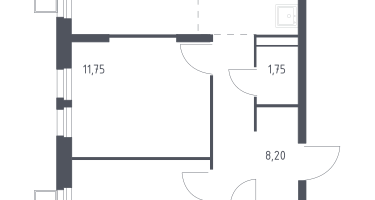 Студия, 55&nbsp;м²