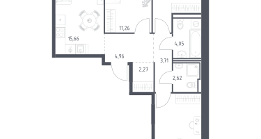 3-к. квартира, 72&nbsp;м²