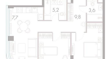 3-к. квартира, 62&nbsp;м²