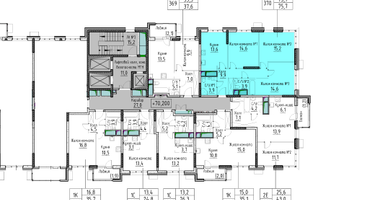 3-к. квартира, 75&nbsp;м²