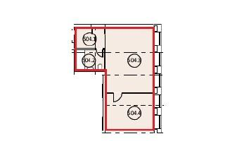 1-к. квартира, 44 м²