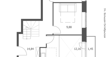 3-к. квартира, 96 м²