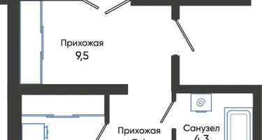 2-к. квартира, 70&nbsp;м²