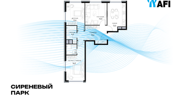 3-к. квартира, 75&nbsp;м²