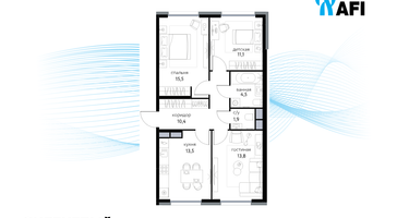 3-к. квартира, 72&nbsp;м²