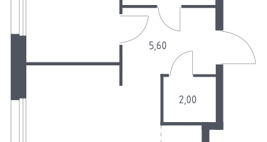 Студия, 37&nbsp;м²