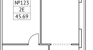 2-к. квартира, 45&nbsp;м²