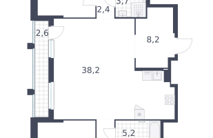 5-к. квартира, 144 м²
