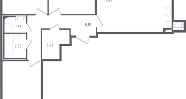 3-к. квартира, 66&nbsp;м²