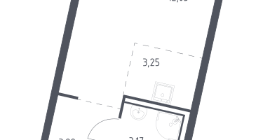 Студия, 21&nbsp;м²
