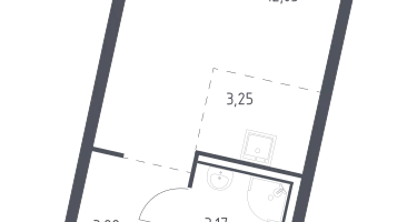 Студия, 22&nbsp;м²