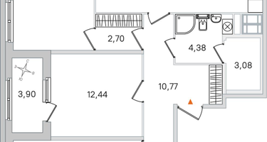 3-к. квартира, 88&nbsp;м²