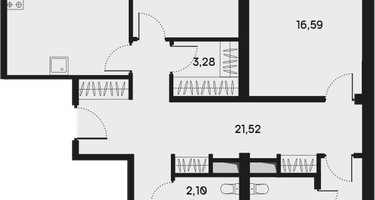 4-к. квартира, 110&nbsp;м²