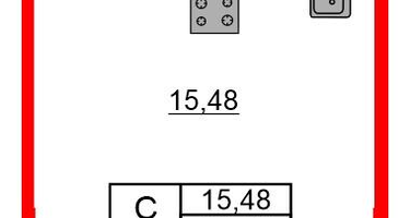 Студия, 21&nbsp;м²