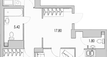 3-к. квартира, 92&nbsp;м²