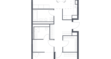 Студия, 78&nbsp;м²