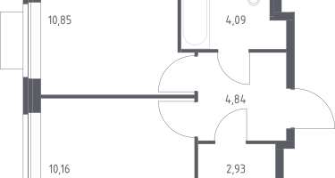 1-к. квартира, 32&nbsp;м²