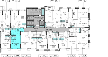 Студия, 27&nbsp;м²