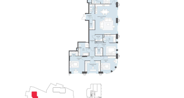 5-к. квартира, 207&nbsp;м²