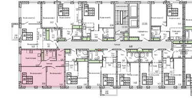 2-к. квартира, 58 м²