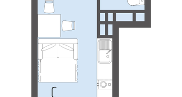 Студия, 24&nbsp;м²