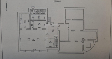 Торговые помещения, 374,6 м²