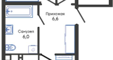 2-к. квартира, 63&nbsp;м²
