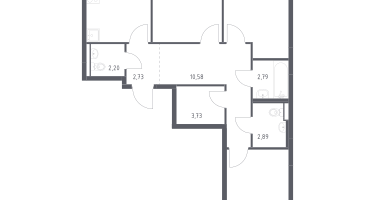 3-к. квартира, 78&nbsp;м²